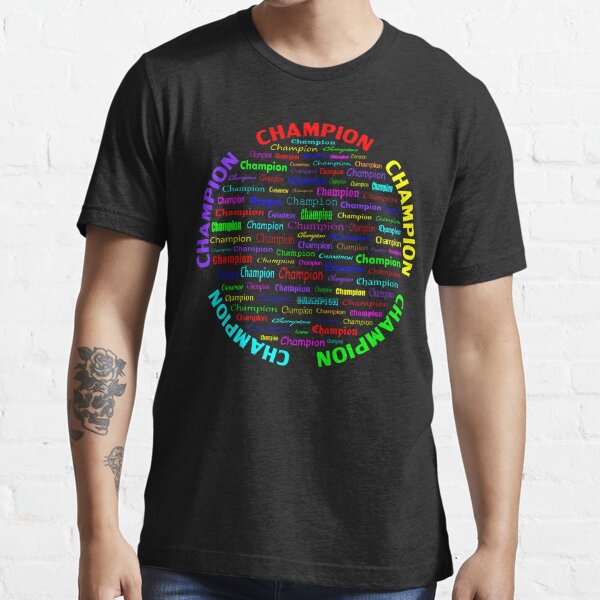 rainbow champion shirt