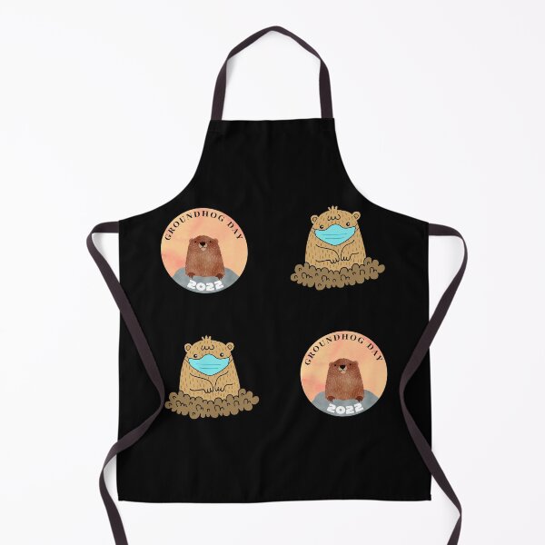 Item preview, Sticker Pack Groundhog Day 2022 Coronavirus designed and sold by ArqDezines.