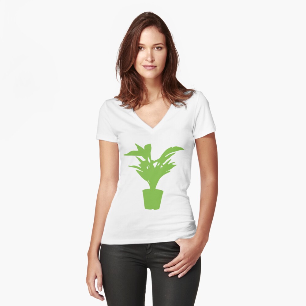 Item preview, Fitted V-Neck T-Shirt designed and sold by raregamingdump.
