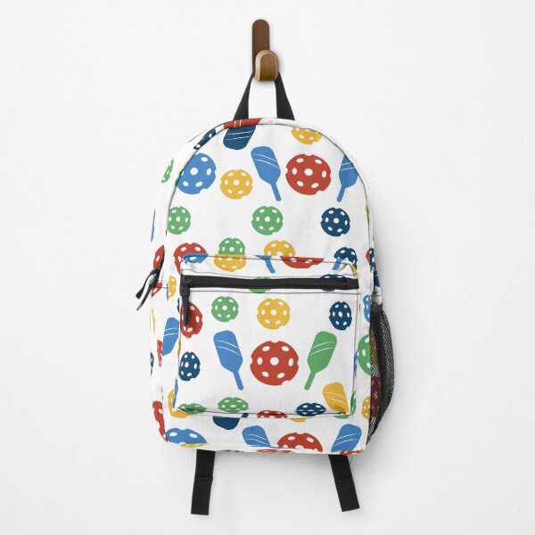Item preview, Colorful Pickle-ball Paddle Pattern designed and sold by Mehwish.