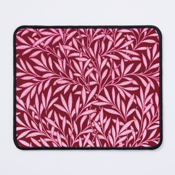 Item preview, William Morris Willow Pattern, Burgundy & Pink designed and sold by Marymarice.