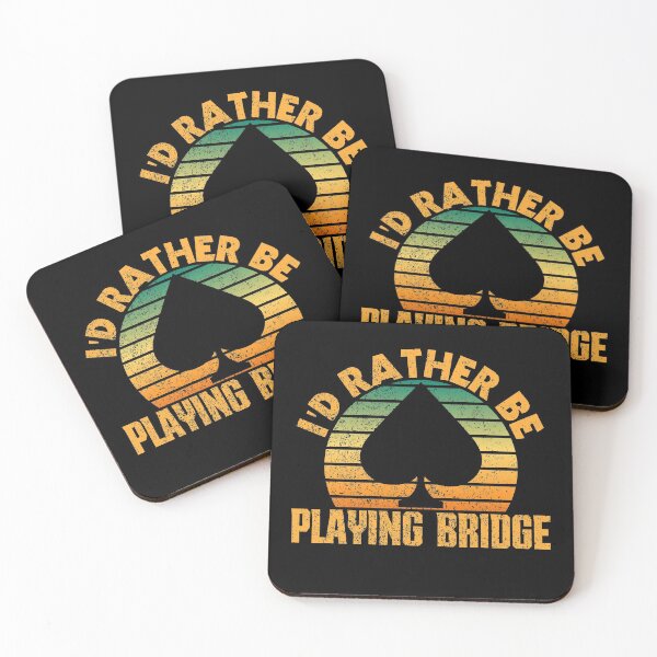 Item preview, i'd rather be playing bridge designed and sold by FurioInc.