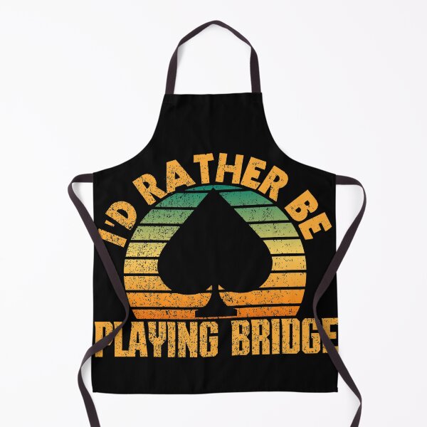 Item preview, i'd rather be playing bridge designed and sold by FurioInc.