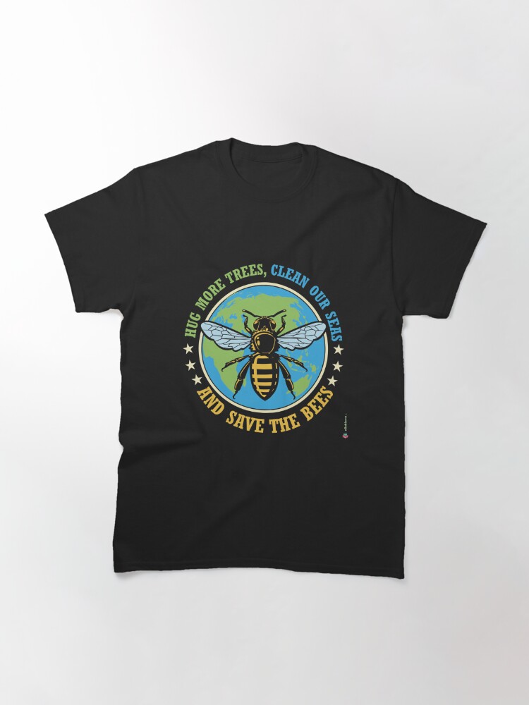 Vista alternativa de Camiseta clásica Equipo ambientalista