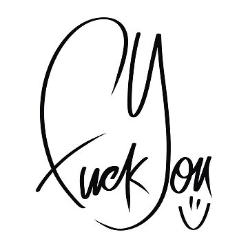 Artwork thumbnail, Fuck You Graphic by Art In The Garage by Art In The Garage
