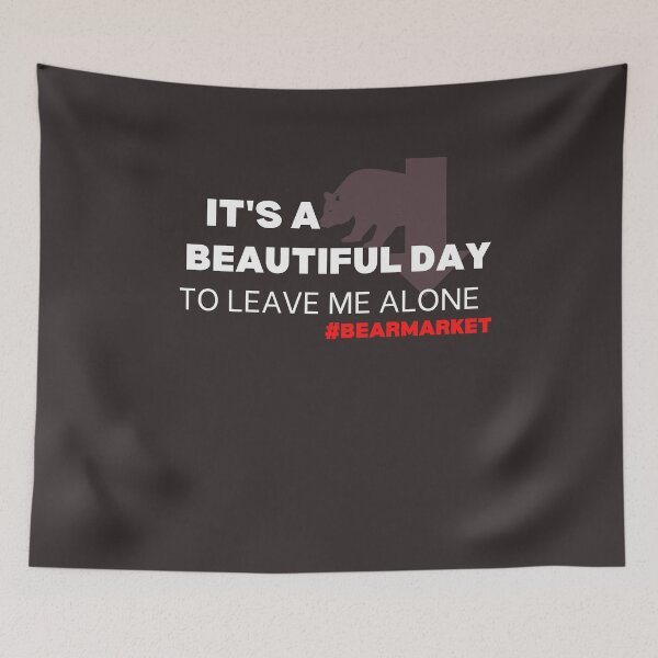 Item preview, Beautiful day to leave me alone - Funny – Market lover - Unique gift for stock market, crypto, options trader, forex traders and day traders  designed and sold by TradingTeesKids.