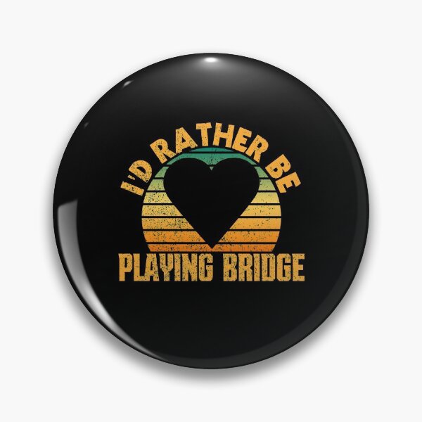 Item preview, i'd rather be playing bridge designed and sold by FurioInc.