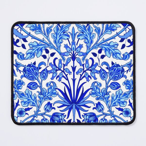 Item preview, William Morris Hyacinth Print, Cobalt Blue & White designed and sold by Marymarice.