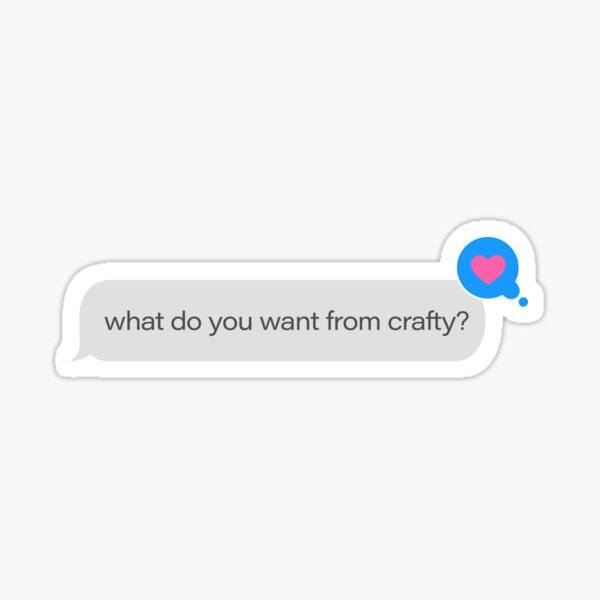 Vista previa del artículo con la obra «Mensaje de texto de Crafty Run», diseñado y vendido por goodbai.