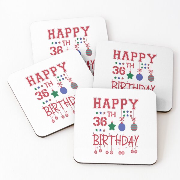 Item preview,  Happy 36th birthday designed and sold by Designhub14.