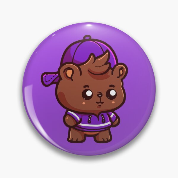 Item preview, Millennial Bear Wearing Purple Merchandise designed and sold by Voyshop.