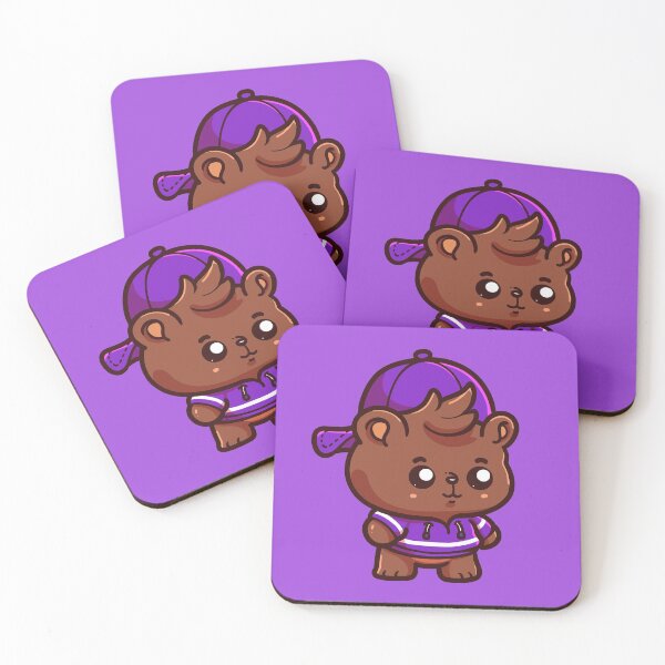 Item preview, Millennial Bear Wearing Purple Merchandise designed and sold by Voyshop.