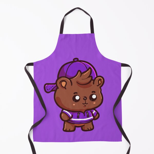 Item preview, Millennial Bear Wearing Purple Merchandise designed and sold by Voyshop.