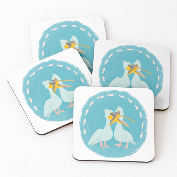 Item preview, Pelican couple designed and sold by orangerinka.