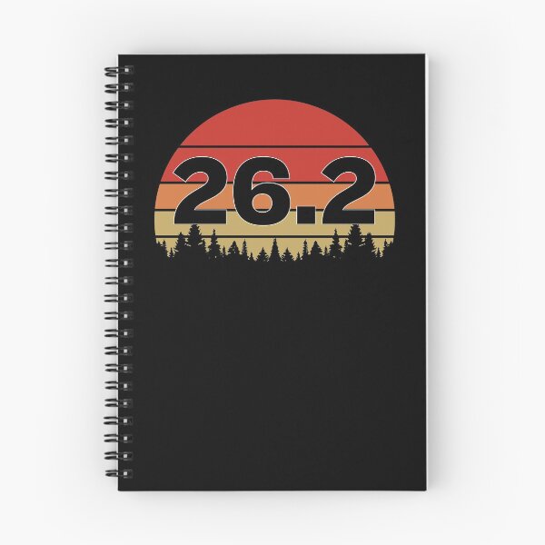 Item preview, 26.2 Retro Sunset Marathon Marahoner Gift designed and sold by RoguePixel.