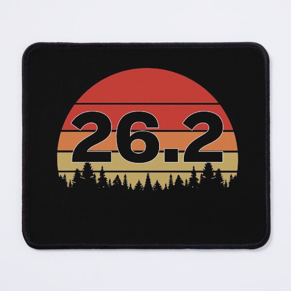 Item preview, 26.2 Retro Sunset Marathon Marahoner Gift designed and sold by RoguePixel.