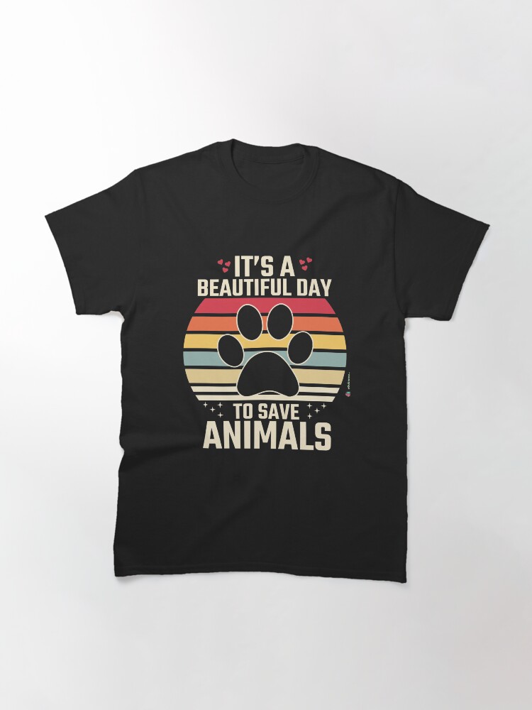 Vista alternativa de Camiseta clásica Equipo ambientalista