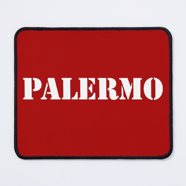 Item preview, Money Heist Palermo White Text designed and sold by Design-Maniya.