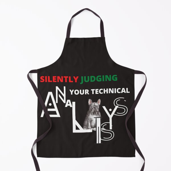 Item preview, Silently judging your technical analysis- Funny gift – Dog lover - Unique gift for stock market, crypto, options trader, forex traders and day traders  designed and sold by TradingTeesKids.