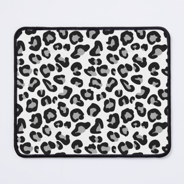 Item preview, Leopard Print in Black and White with Gray / Grey designed and sold by Marymarice.