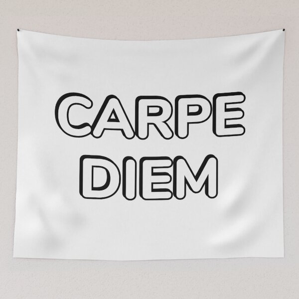Item preview, CARPE DIEM SEIZE THE DAY designed and sold by Inspirationmotivation.