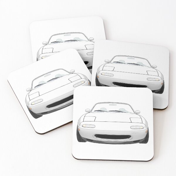 Item preview, 1991 NA Crystal White Miata Sticker designed and sold by Christopher E Smith.