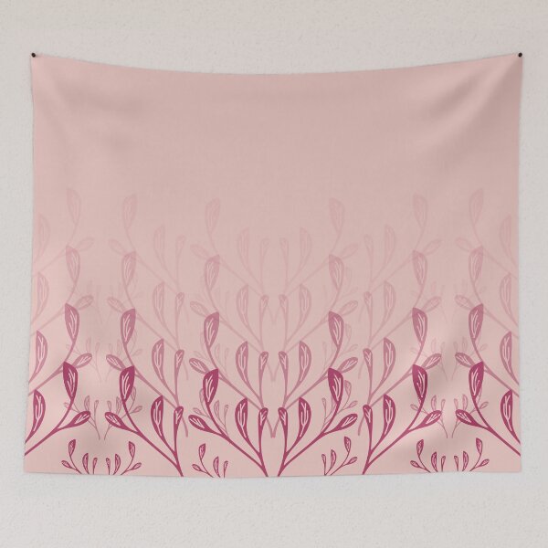 Item preview, Gossamer Pink & Innuendo Fading Leaves designed and sold by Kettukas.
