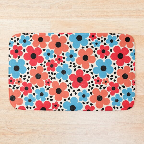 Item preview, Vintage Daisies Lrg (Red/Blue Combo) designed and sold by AnecdoteThread.