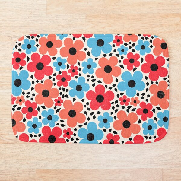 Artikelvorschau, Vintage Gänseblümchen Lrg (Rot/Blau Combo) entworfen und verkauft von AnecdoteThread.