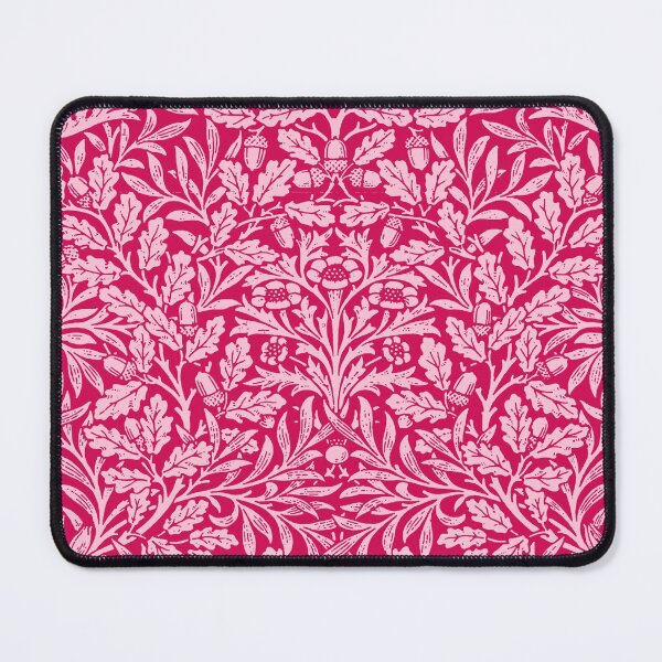 Item preview, Art Nouveau Floral Damask, Deep Fuchsia Pink designed and sold by Marymarice.