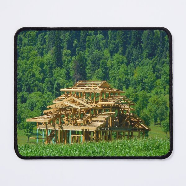 Item preview, Kashmir, Beautiful Wooden house structure in Arang Kel valley. designed and sold by TheNatureTalent.