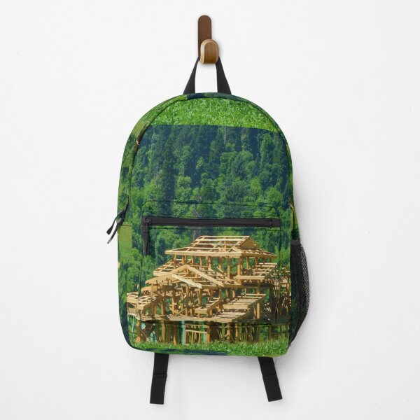 Item preview, Kashmir, Beautiful Wooden house structure in Arang Kel valley. designed and sold by TheNatureTalent.