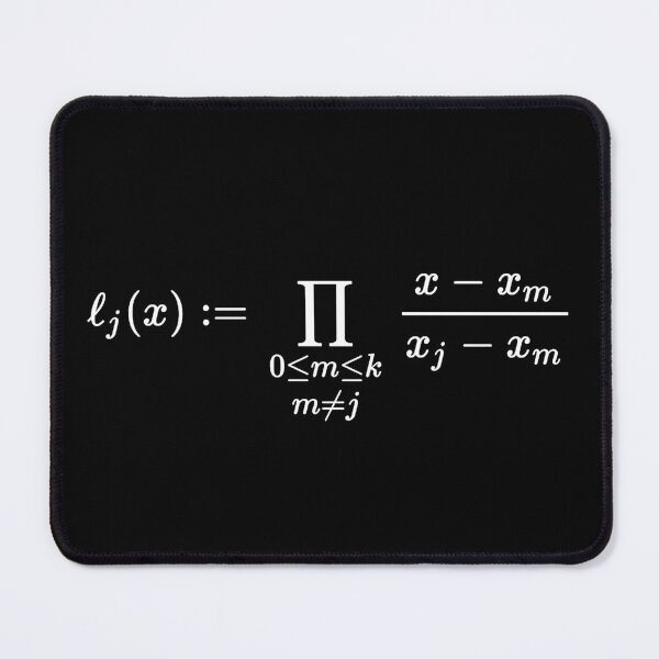 Item preview, lagrange polynomial, lagrange interpolation polynome dark version designed and sold by NoetherSym.