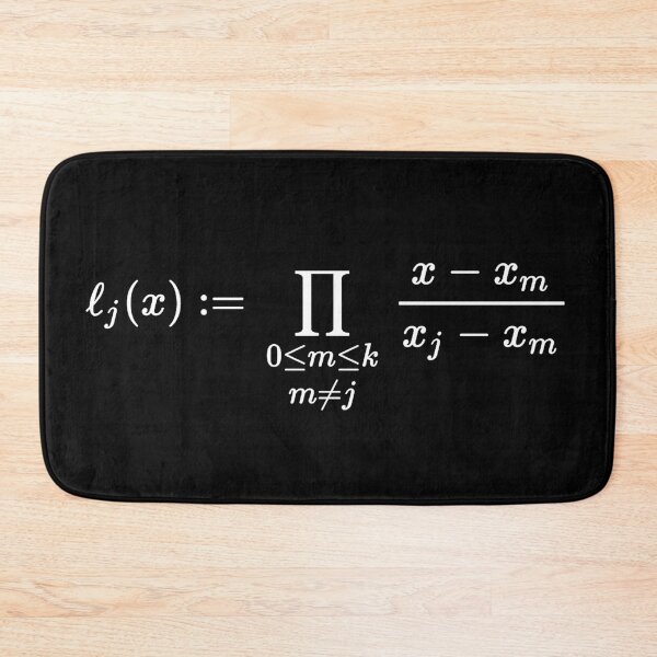 Item preview, lagrange polynomial, lagrange interpolation polynome dark version designed and sold by NoetherSym.