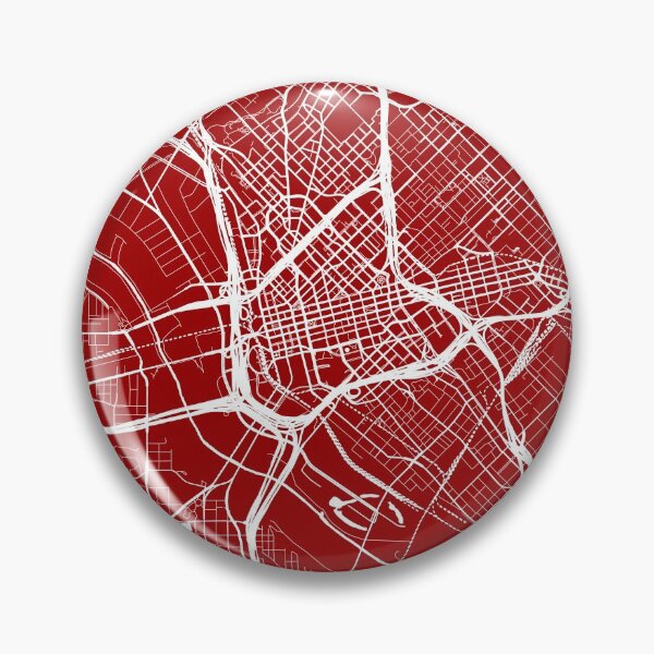 Item preview, Dallas, TX, City Map - Red designed and sold by helloadventure.
