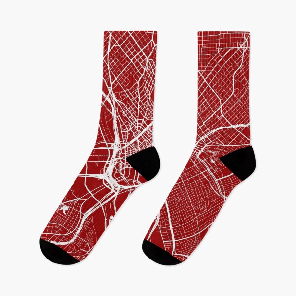 Item preview, Dallas, TX, City Map - Red designed and sold by helloadventure.