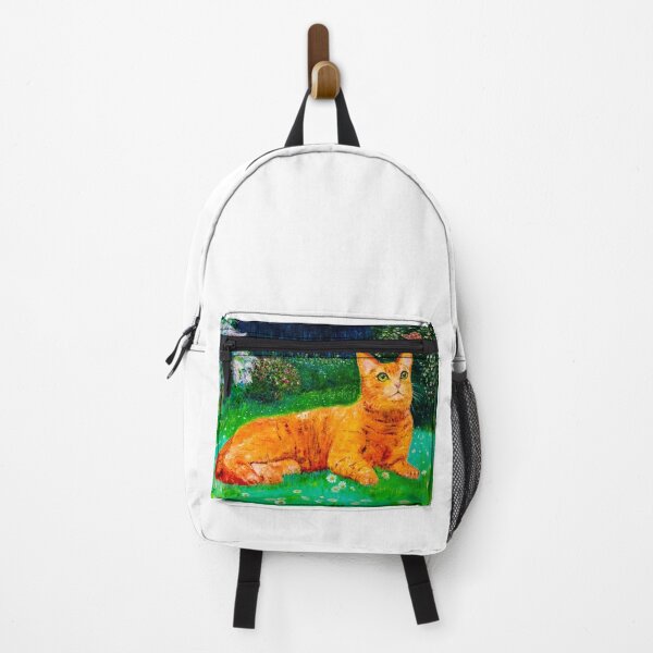 Item preview, Ginger cat in spring garden designed and sold by Natalia_Shchip.