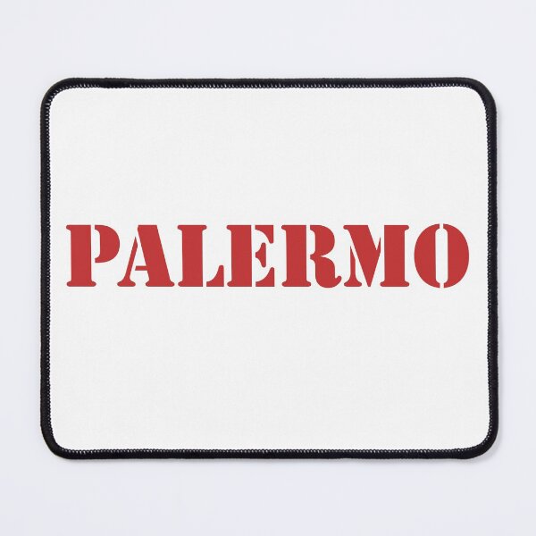 Item preview, Money Heist Palermo Red Text designed and sold by Design-Maniya.