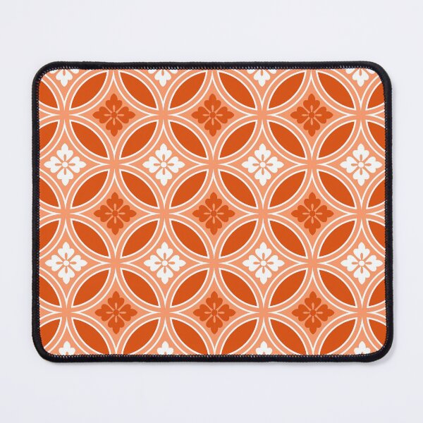 Item preview, Shippo with Flower Motif, Mandarin Orange  designed and sold by Marymarice.