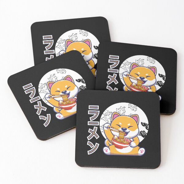 Item preview, Kawaii Cute Anime Shiba Inu Dog Otaku Japanese Ramen Noodles designed and sold by MqHStore.