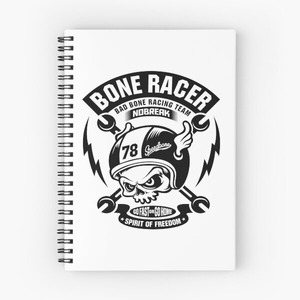 Item preview, Skull Art  Digital style Spirit Of Freedom Bad Bone  Racing Team  designed and sold by AEGMEDIA.