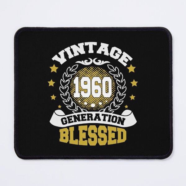 Item preview, Vintage 1960 Birthday - Blessed Generation designed and sold by IdentiTee Studios.