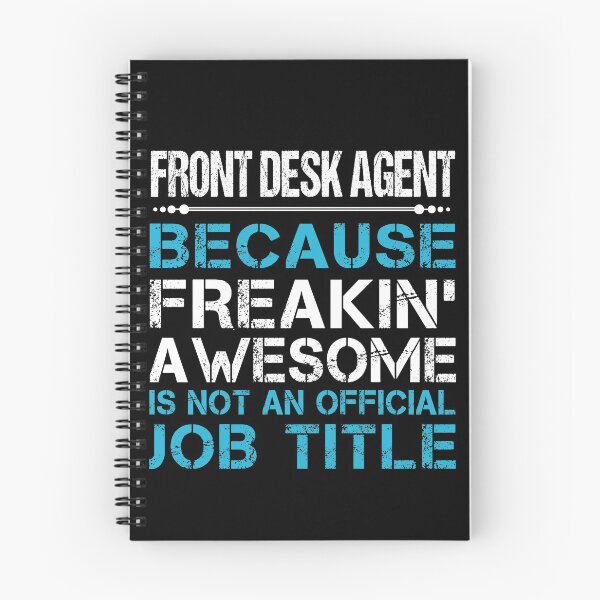 Item preview, Front Desk Agent T Shirt - Freaking Awesome Job Gift Item Tee designed and sold by oetate4774.