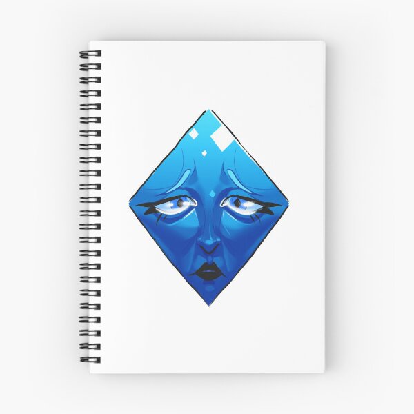 Item preview, Blue Diamond Cut Out Face designed and sold by IsaacSmithArt.