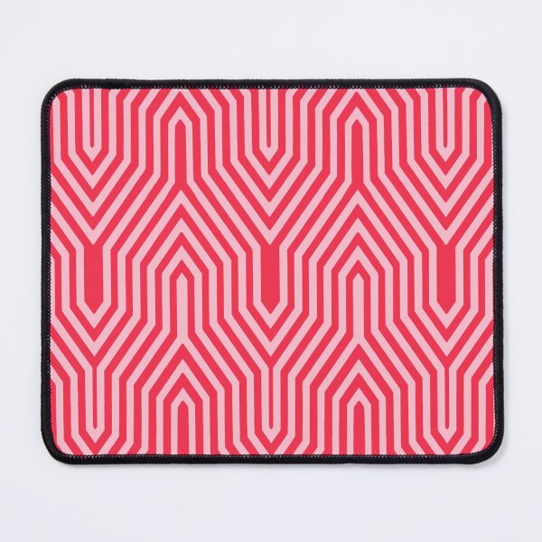 Item preview, Art Deco Geometric, Coral and Shell Pink designed and sold by Marymarice.