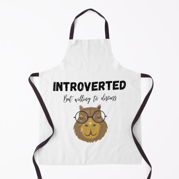 Item preview, Introverted but willing to discuss capybaras t-shirt Unisex.  designed and sold by Sloyar.