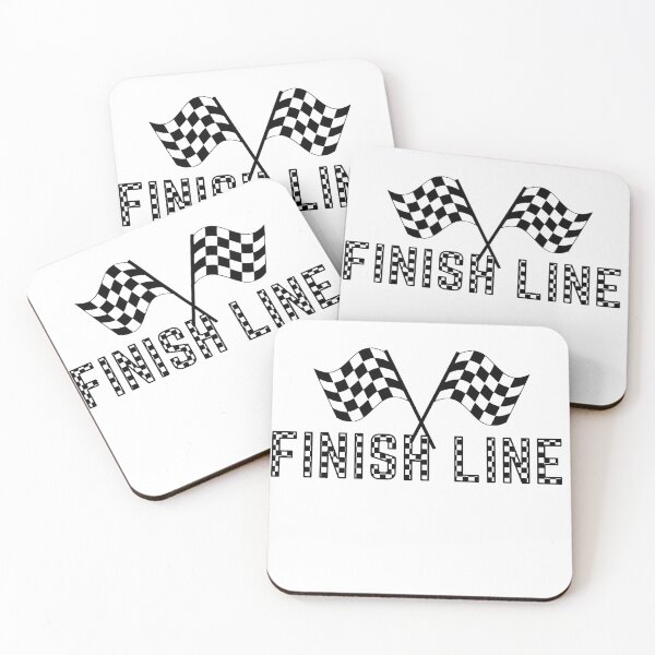 Item preview, finish line text design designed and sold by nasani.
