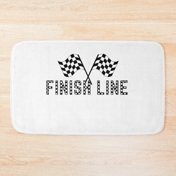 Item preview, finish line text design designed and sold by nasani.