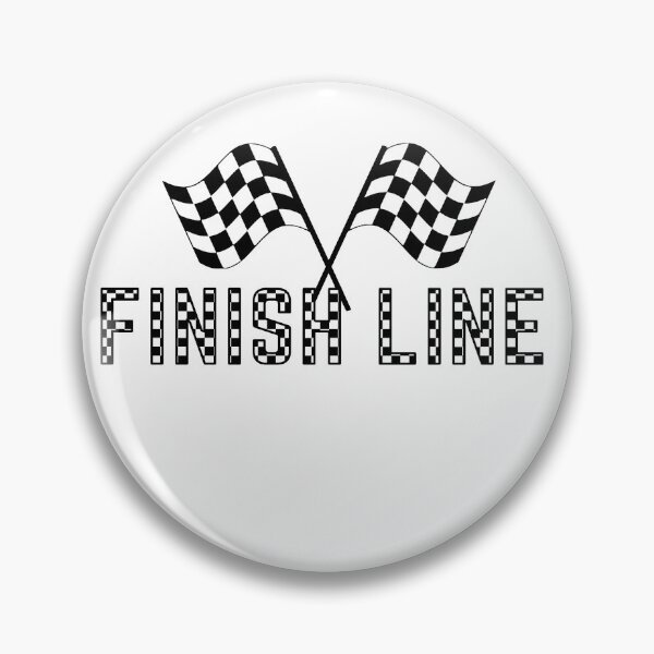 Item preview, finish line text design designed and sold by nasani.
