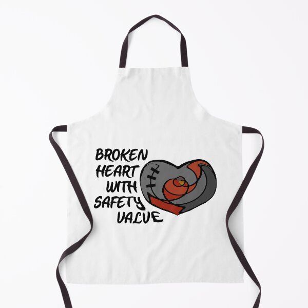 Item preview, Broken Heart with Safety Valve designed and sold by emhoteb.